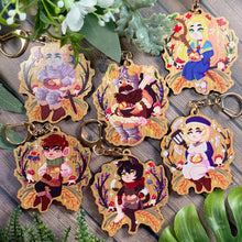 Load image into Gallery viewer, DUNGEON MESHI - 2.5&quot; wooden keychain
