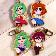 Load image into Gallery viewer, HIGURASHI When They Cry - 2.5&quot; wooden charms
