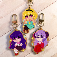 Load image into Gallery viewer, HIGURASHI When They Cry - 2.5&quot; wooden charms
