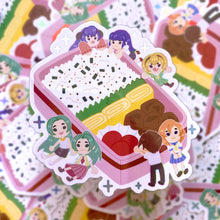Load image into Gallery viewer, HIGURASHI Bento - 3&quot; holographic sticker
