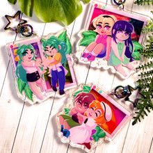Load image into Gallery viewer, Higurashi SUMMER FESTIVAL - 2.5" holographic keychains
