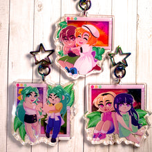 Load image into Gallery viewer, Higurashi SUMMER FESTIVAL - 2.5" holographic keychains
