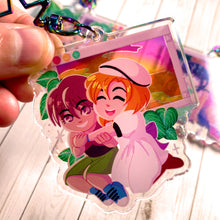 Load image into Gallery viewer, Higurashi SUMMER FESTIVAL - 2.5" holographic keychains
