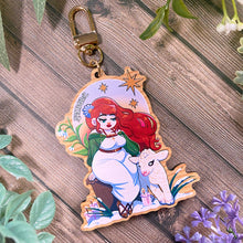 Load image into Gallery viewer, IMBOLC - 3" wooden keychain
