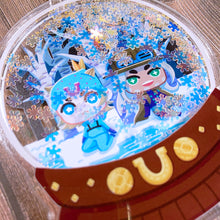 Load image into Gallery viewer, Jojo Horses SNOWGLOBE - 3.5&quot; shaker charm
