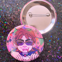 Load image into Gallery viewer, Kaiji HALLOWEEN POKER - 2.25&quot; holographic button
