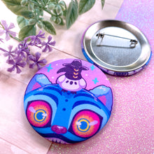 Load image into Gallery viewer, K-Pop Demons DERPY TIGER - 2.25&quot; button
