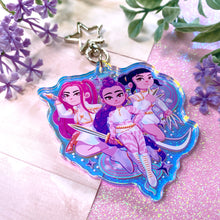 Load image into Gallery viewer, PREORDER K-Pop Demon HUNTR/X - 2.75&quot; iridescent acrylic keychain (preorder)
