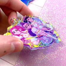 Load image into Gallery viewer, PREORDER K-Pop Demon HUNTR/X - 2.75&quot; iridescent acrylic keychain (preorder)
