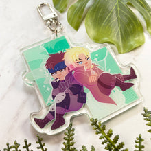 Load image into Gallery viewer, Metal Gear Solid TWIN SNAKES - 3&quot; acrylic keychain
