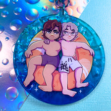 Load image into Gallery viewer, Metal Gear Solid SUMMER VIBES - 2.75&quot; ripple acrylic keychain
