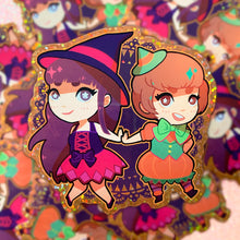 Load image into Gallery viewer, Persona 4 HALLOWEEN - 3&quot; glitter stickers
