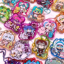 Load image into Gallery viewer, PROJECT VOLTAGE - 2&quot; glitter acrylic charm
