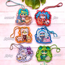 Load image into Gallery viewer, PROJECT VOLTAGE - 2&quot; glitter acrylic charm
