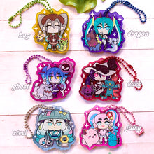 Load image into Gallery viewer, PROJECT VOLTAGE - 2&quot; glitter acrylic charm
