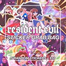 Load image into Gallery viewer, RESIDENT EVIL - sticker grab bag

