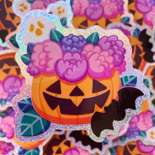 Load image into Gallery viewer, SPRINGOWEEN - 3&quot; holographic vinyl sticker
