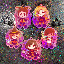 Load image into Gallery viewer, Silent Hill VINTAGE HALLOWEEN - 2.5" holographic acrylic keychain
