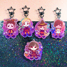 Load image into Gallery viewer, Silent Hill VINTAGE HALLOWEEN - 2.5" holographic acrylic keychain
