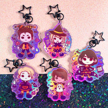 Load image into Gallery viewer, Silent Hill VINTAGE HALLOWEEN - 2.5" holographic acrylic keychain
