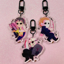 Load image into Gallery viewer, SLASHERS - 2.5&quot; acrylic keychain
