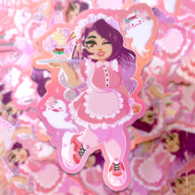 Load image into Gallery viewer, SAKURA MEIDO - 4&quot; matte holographic sticker
