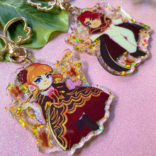 Load image into Gallery viewer, Umineko BATTLER &amp; BEATRICE - 2.5&quot; acrylic keychains
