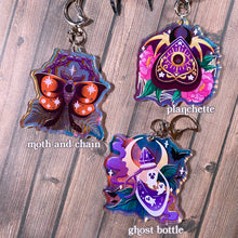 Load image into Gallery viewer, WITCHY VIBES - 2.5&quot; iridescent acrylic keychain
