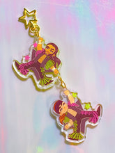 Load image into Gallery viewer, TAG TEAM DIVISION - dangling acrylic keychain
