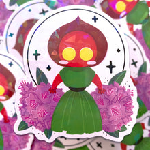 Load image into Gallery viewer, FLATWOODS MONSTER - 3&quot; holographic vinyl sticker
