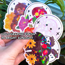 Load image into Gallery viewer, FRESNO NIGHTCRAWLER - 3&quot; holographic vinyl sticker
