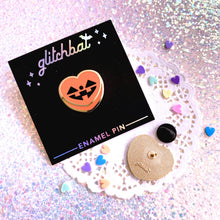 Load image into Gallery viewer, VALLOWEEN - 1&quot; hard enamel pin

