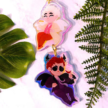 Load image into Gallery viewer, GOOD OMENS - 5&quot; connected acrylic keychain
