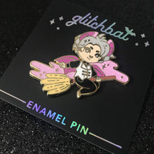 Load image into Gallery viewer, BAT PRINCE - 1.75&quot; hard enamel pin
