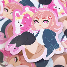 Load image into Gallery viewer, Danganronpa CHIAKI AND MONOMI - 3&quot; vinyl sticker
