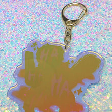 Load image into Gallery viewer, Evil Dead ASH WILLIAMS - 2.5&quot; iridescent acrylic keychain
