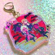 Load image into Gallery viewer, THE LOST BOYS - 2.5&quot; iridescent acrylic keychain

