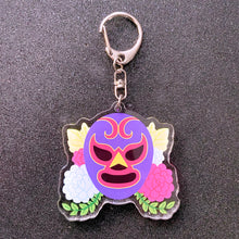 Load image into Gallery viewer, LUCHA MASK - 2.5&quot; acrylic keychain

