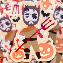 Load image into Gallery viewer, Metal Gear Solid MOTHER BASE HALLOWEEN - 3&quot; vinyl sticker
