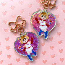 Load image into Gallery viewer, Silent Hill PRINCESS HEART - 2.5&quot; holographic acrylic keychain
