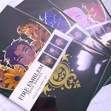 Load image into Gallery viewer, Fire Emblem THREE HOUSES - gold foil print set
