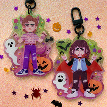 Load image into Gallery viewer, ST HALLOWEEN - 3&quot; glitter epoxy charms
