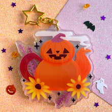 Load image into Gallery viewer, HALLOWEEN TEAPOT - 3.5&quot; shaker charm
