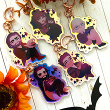 Load image into Gallery viewer, What We Do In The Shadows VAMPIRE COVEN - 2.5&quot; iridescent acrylic keychain
